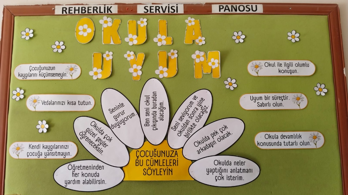 Okula Uyum Süreciyle İlgili Pano Çalışmamız